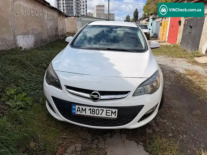 Opel Astra 2012, фото з оголошення 2 з 8, VIN W0LPD8EH2D8009451