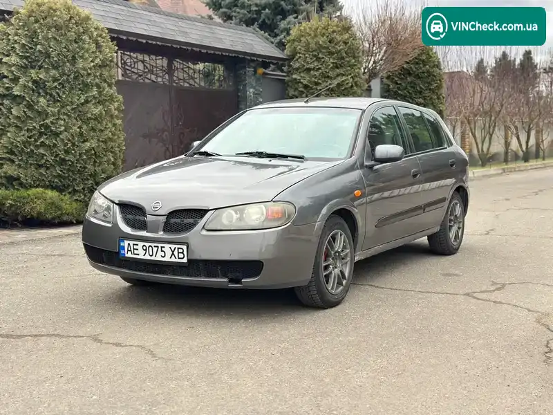 Nissan Almera 2003, фото з оголошення 1 з 14, VIN SJNFAAN16U0422139