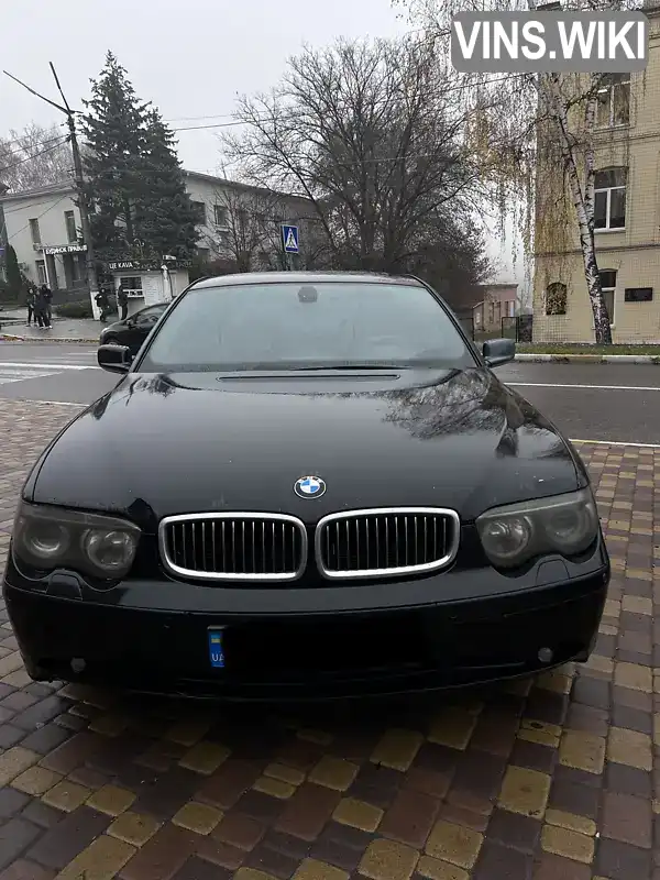 BMW 7 Series 2004, фото з оголошення 1 з 12, VIN WBAGM21030DR58231