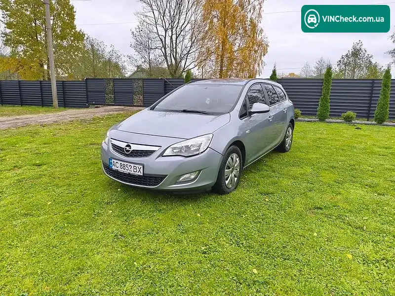 Opel Astra 2010, фото з оголошення 1 з 19, VIN W0LPD8EG1B8027685