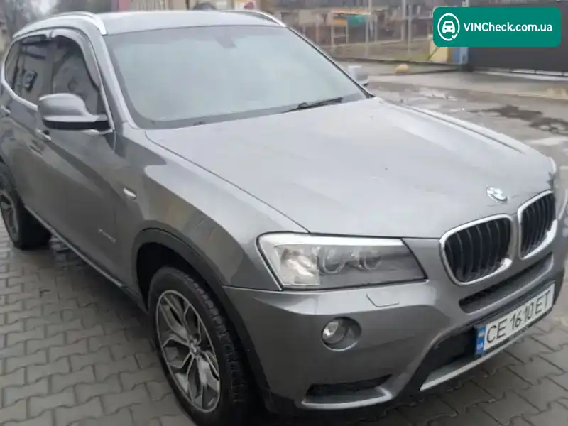 BMW X3 2013, фото з оголошення 2 з 21, VIN WBAWY310900A67781