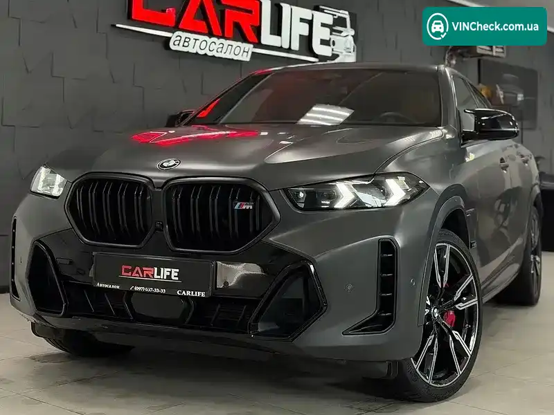 BMW X6 2023, фото з оголошення 1 з 20, VIN WBA41EX0209V06813