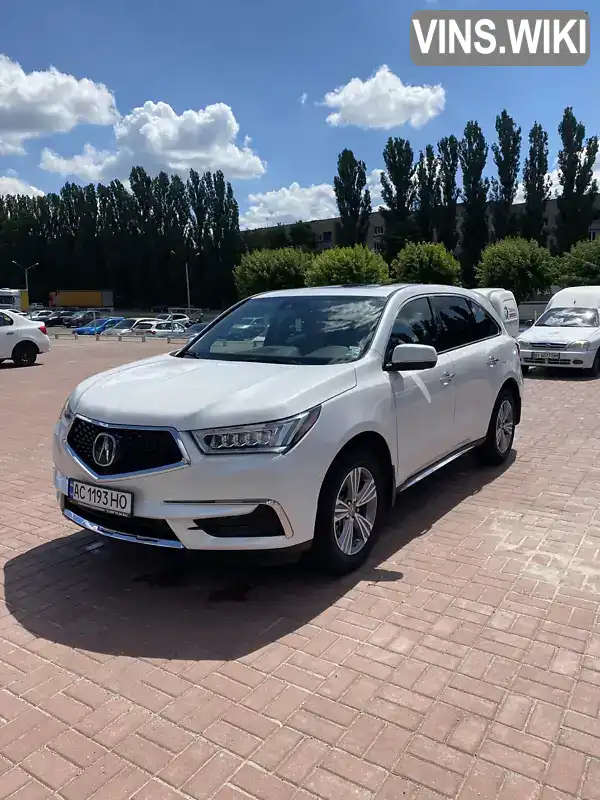 Acura MDX 2019, фото з оголошення 1 з 21, VIN 5J8YD3H32LL002621