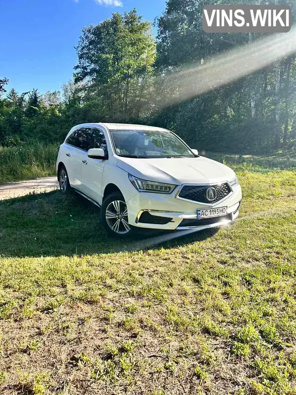 Acura MDX 2019, фото з оголошення 2 з 21, VIN 5J8YD3H32LL002621