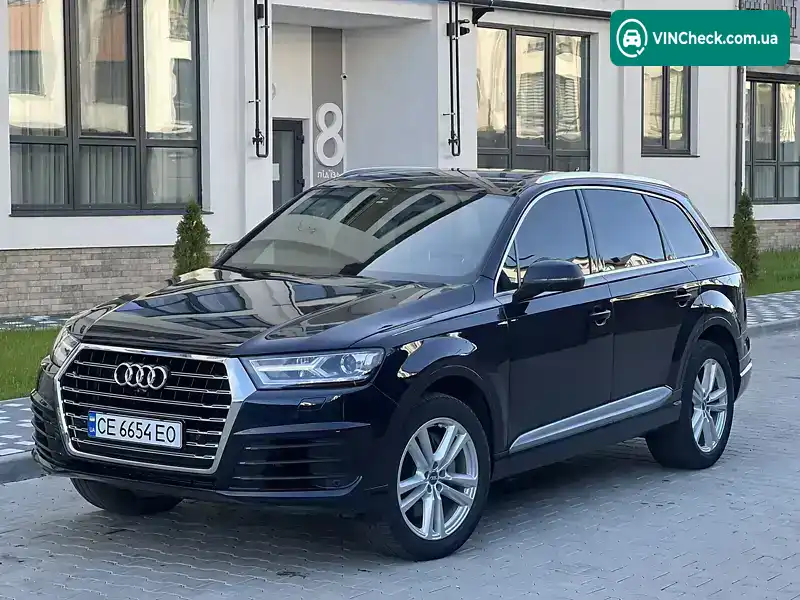 Audi Q7 2017, фото з оголошення 1 з 20, VIN WATMAAF76HD054118