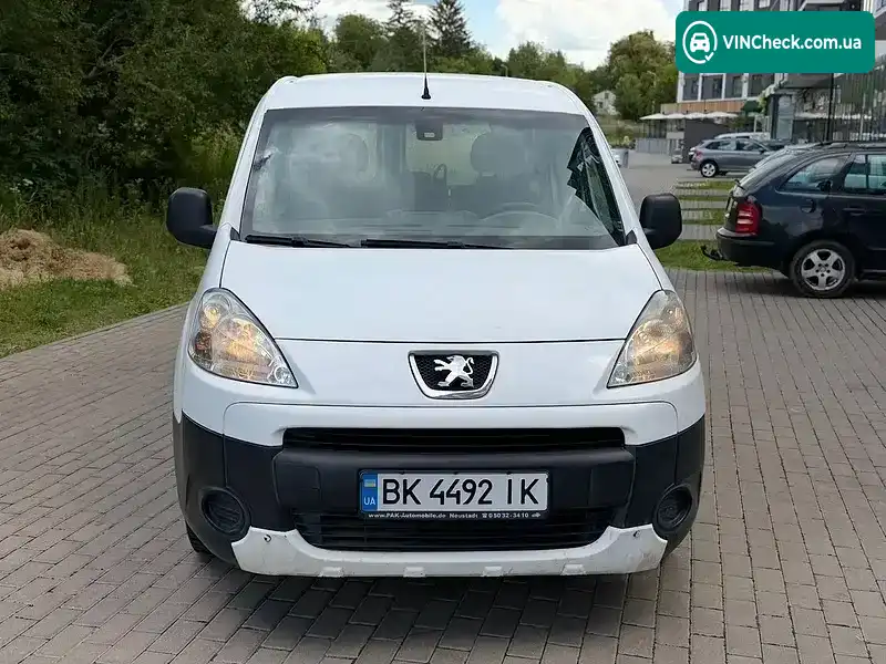 Peugeot Partner 2009, фото з оголошення 2 з 12, VIN VF37C9HXC68529330