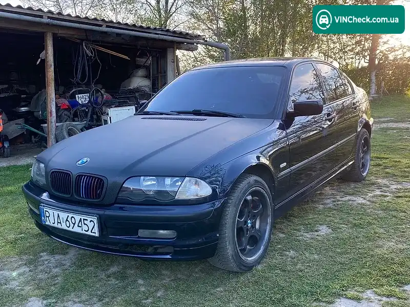BMW 3 Series 2000, фото з оголошення 2 з 20, VIN WBAAL71030KG43823