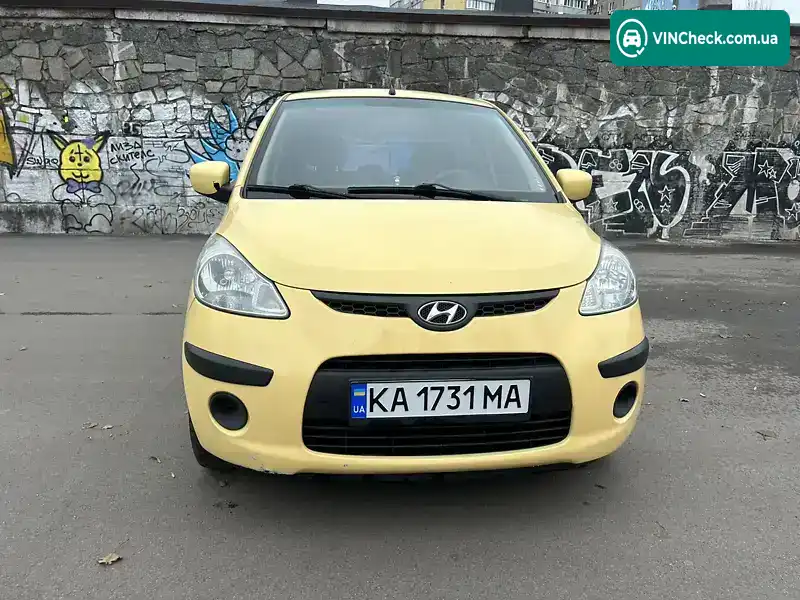 Hyundai i10 2008, фото з оголошення 1 з 18, VIN MALAM51BP8M132455