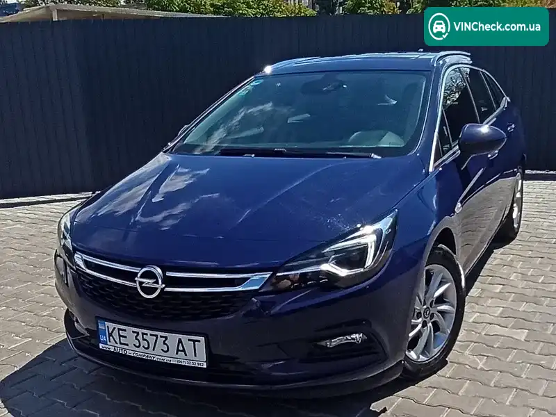 Opel Astra 2017, фото з оголошення 1 з 20, VIN W0VBE8EL9J8022681