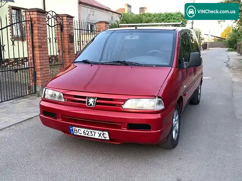 Peugeot 806 1995, фото з оголошення 1 з 8, VIN VF3221RB212052321
