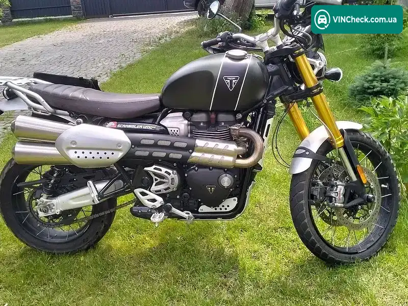 Triumph Scrambler 1200 XE 2022, фото з оголошення 1 з 12, VIN SMTD45HG6PTBC5162