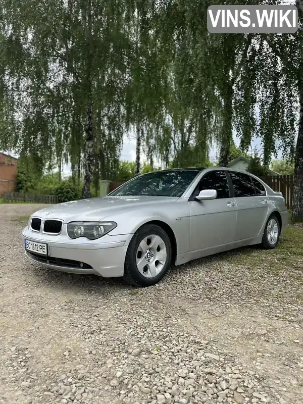 BMW 7 Series 2002, фото з оголошення 2 з 15, VIN WBAGN61090DP85755