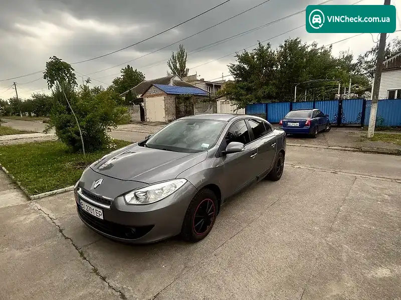 Renault Fluence 2011, фото з оголошення 2 з 10, VIN VF1LZBR0A46171109