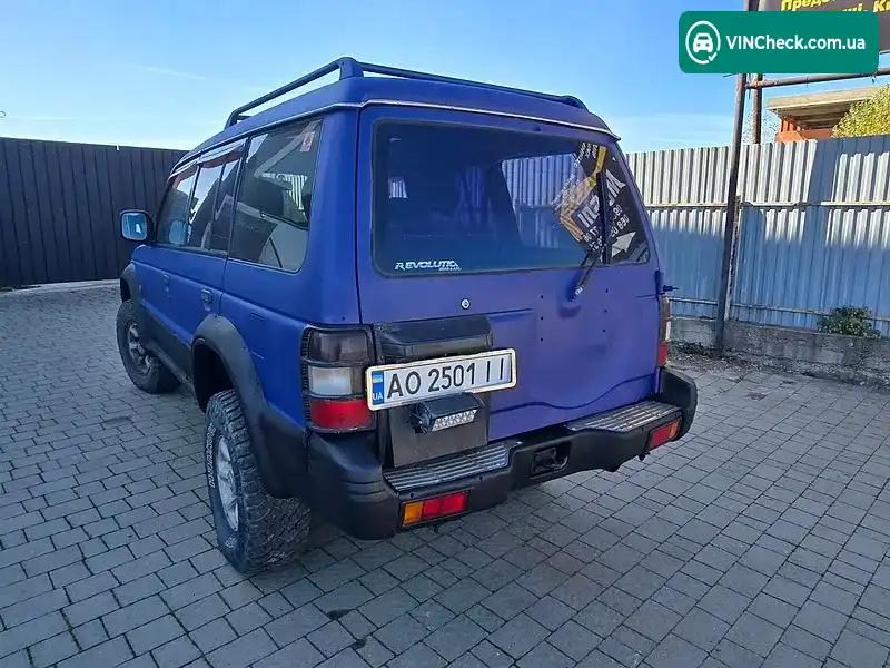 Mitsubishi Pajero 1997, фото з оголошення 1 з 12, VIN JMB0NV450VJ000354