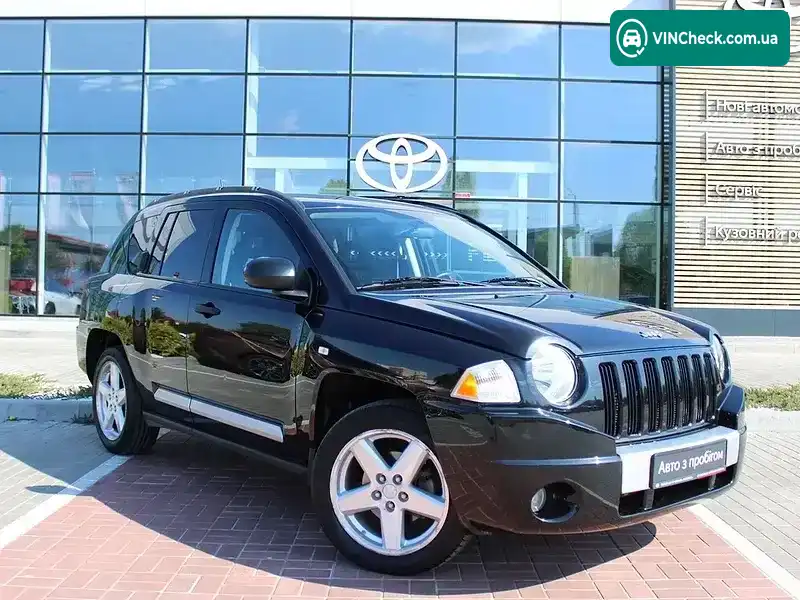 Jeep Compass 2008, фото з оголошення 1 з 19, VIN 1J8FFF7W08D617742