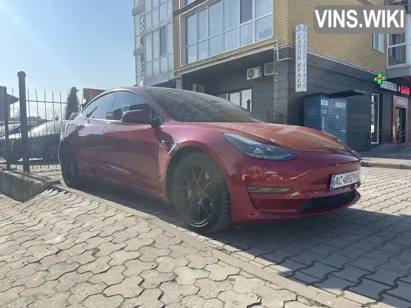 Tesla Model 3 2021, фото з оголошення 2 з 12, VIN 5YJ3E1EB3MF094882