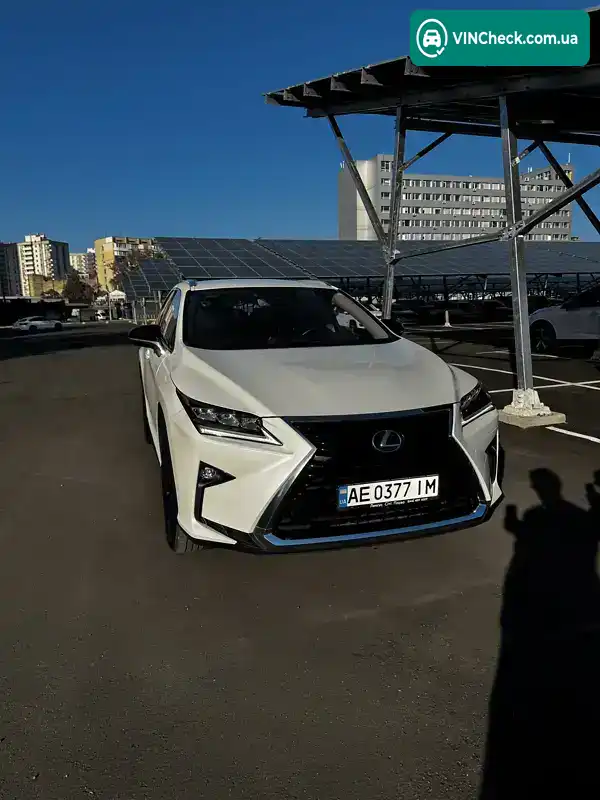 Lexus RX 2018, фото з оголошення 1 з 12, VIN JTJBAMCA602060710