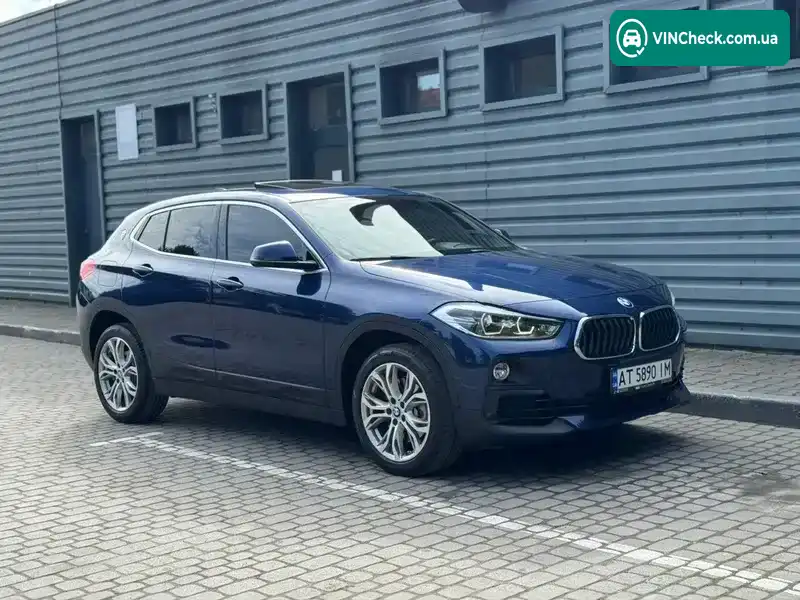 BMW X2 2018, фото з оголошення 1 з 21, VIN WBXYJ5C3XJEF79057