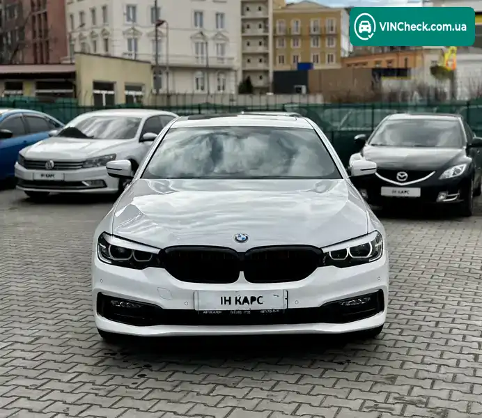 BMW 5 Series 2017, фото з оголошення 1 з 20, VIN WBAJA9C59JB249087