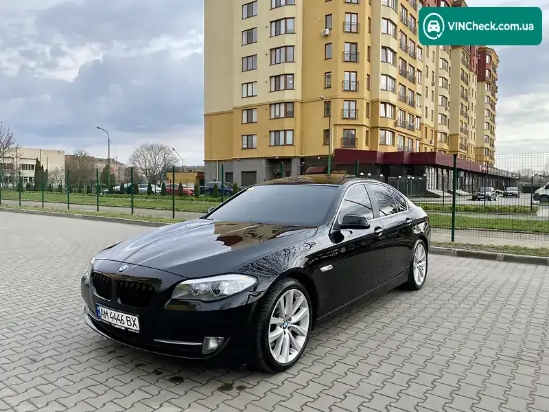 BMW 5 Series 2012, фото з оголошення 1 з 20, VIN WBAFR7C58CC815191