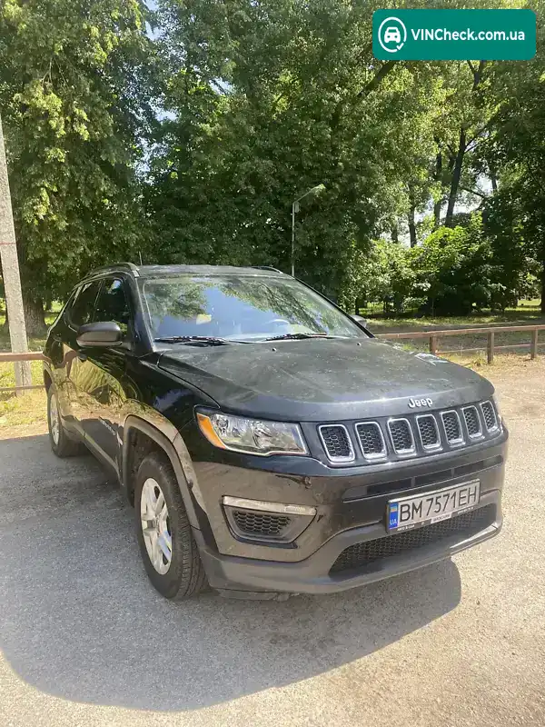 Jeep Compass 2017, фото з оголошення 1 з 16, VIN 3C4NJCAB8JT122856