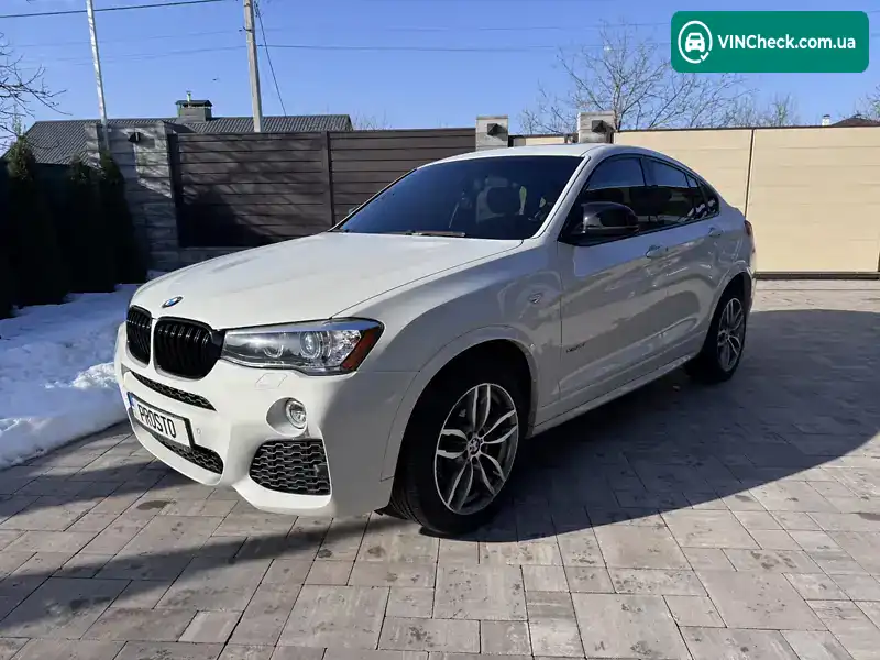 BMW X4 2016, фото з оголошення 2 з 20, VIN 5UXXW3C56H0T78601