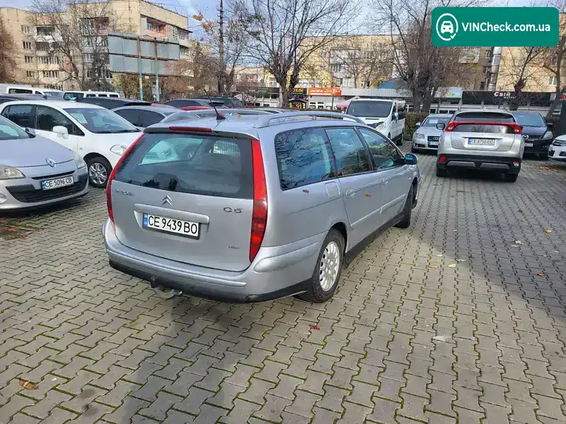 Citroen C5 2002, фото з оголошення 2 з 5, VIN VF7DERHSB76370721