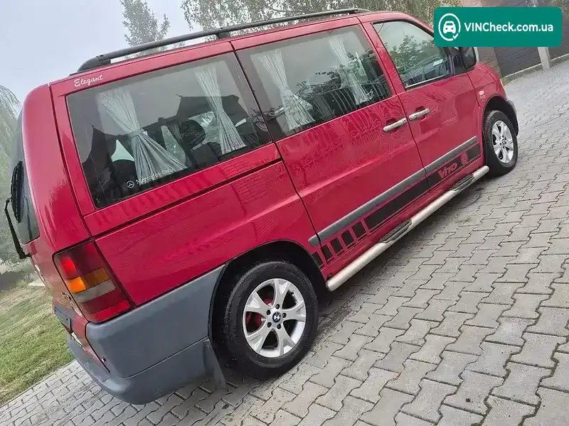 Mercedes-Benz Vito 2000, фото з оголошення 2 з 20, VIN VSA63809413327294