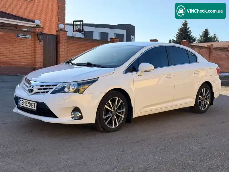 Toyota Avensis 2012, фото з оголошення 2 з 20, VIN SB1BK76L60E031189
