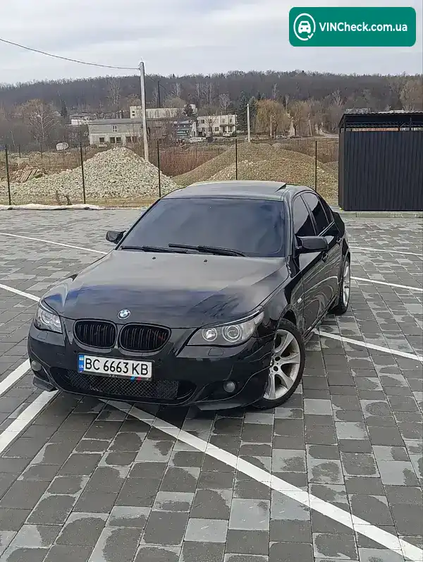 BMW 5 Series 2005, фото з оголошення 1 з 20, VIN WBANC51070CN39154