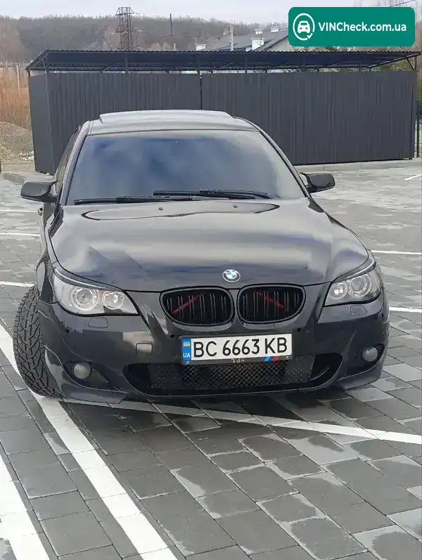 BMW 5 Series 2005, фото з оголошення 2 з 20, VIN WBANC51070CN39154