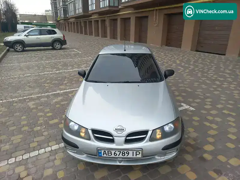 Nissan Almera 2002, фото з оголошення 2 з 20, VIN SJNBAAN16U0266354