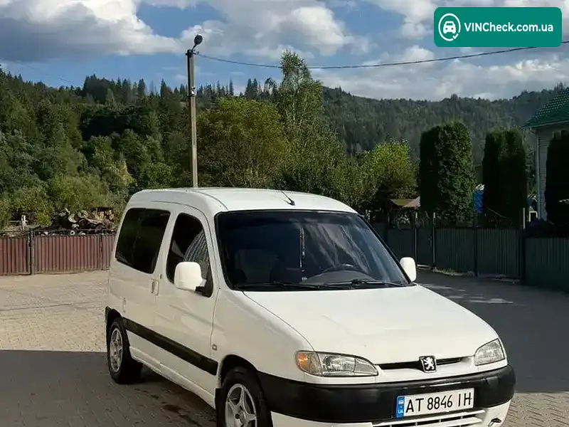 Peugeot Partner 1998, фото з оголошення 1 з 10, VIN VF35BKFXE60123997