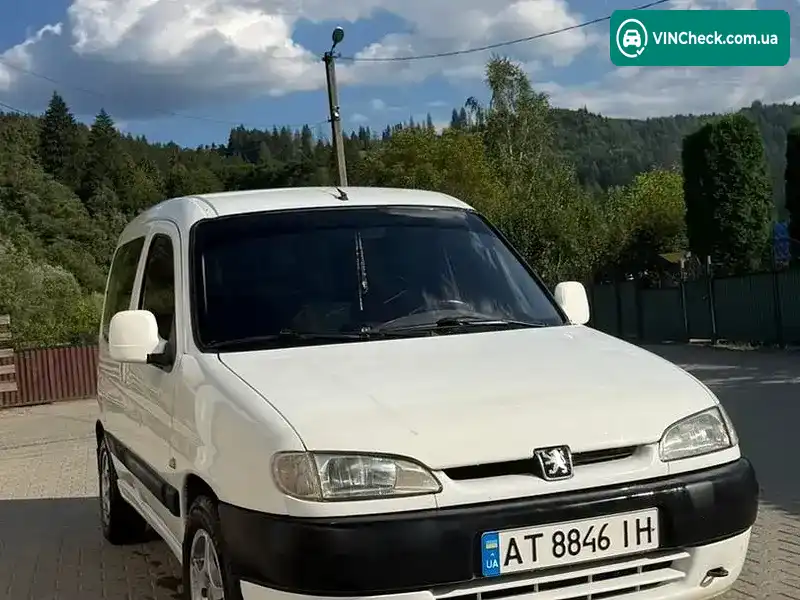 Peugeot Partner 1998, фото з оголошення 2 з 10, VIN VF35BKFXE60123997