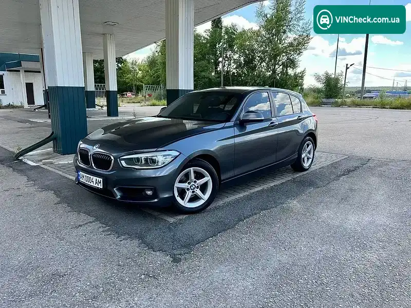 BMW 1 Series 2017, фото з оголошення 1 з 20, VIN WBA1R510907A42518
