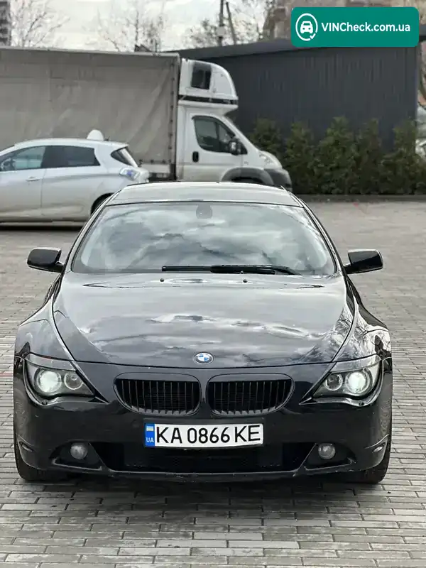 BMW 6 Series 2006, фото з оголошення 2 з 18, VIN WBAEH31020B702840