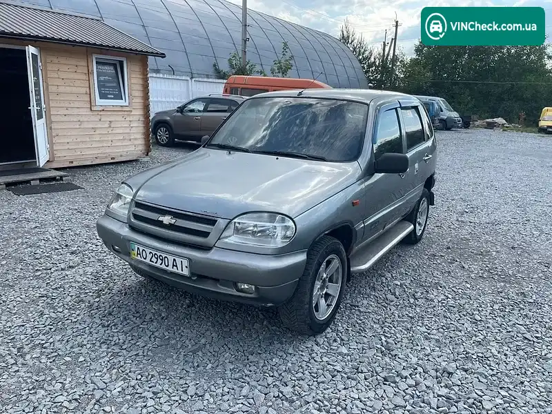Chevrolet Niva 2007, фото з оголошення 1 з 12, VIN X9L21230070170929