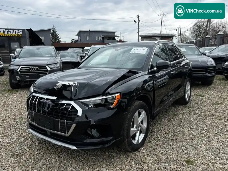 Audi Q3 2020, фото з оголошення 1 з 19, VIN WA1AECF34L1035108