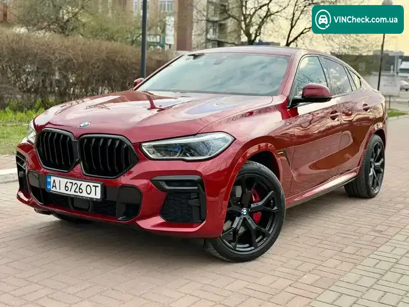 BMW X6 2022, фото з оголошення 1 з 21, VIN WBAGT210109L57387