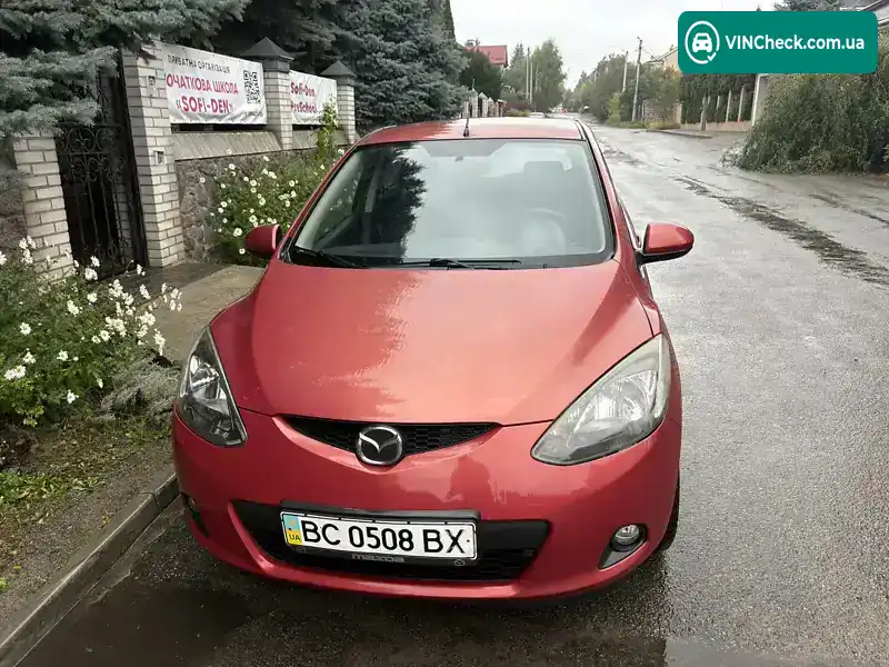 Mazda 2 2008, фото з оголошення 2 з 12, VIN JMZDE145500196304