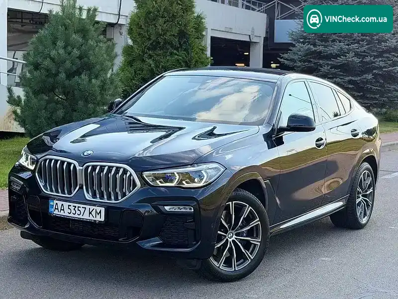 BMW X6 2021, фото з оголошення 1 з 17, VIN WBAGT210309H26513