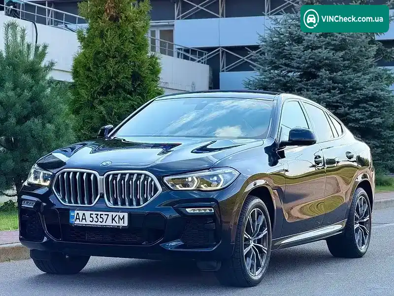 BMW X6 2021, фото з оголошення 2 з 17, VIN WBAGT210309H26513