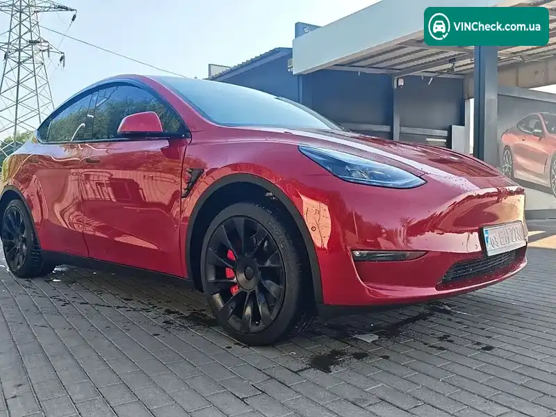 Tesla Model Y 2021, фото з оголошення 1 з 18, VIN 5YJYGDEDXMF110207