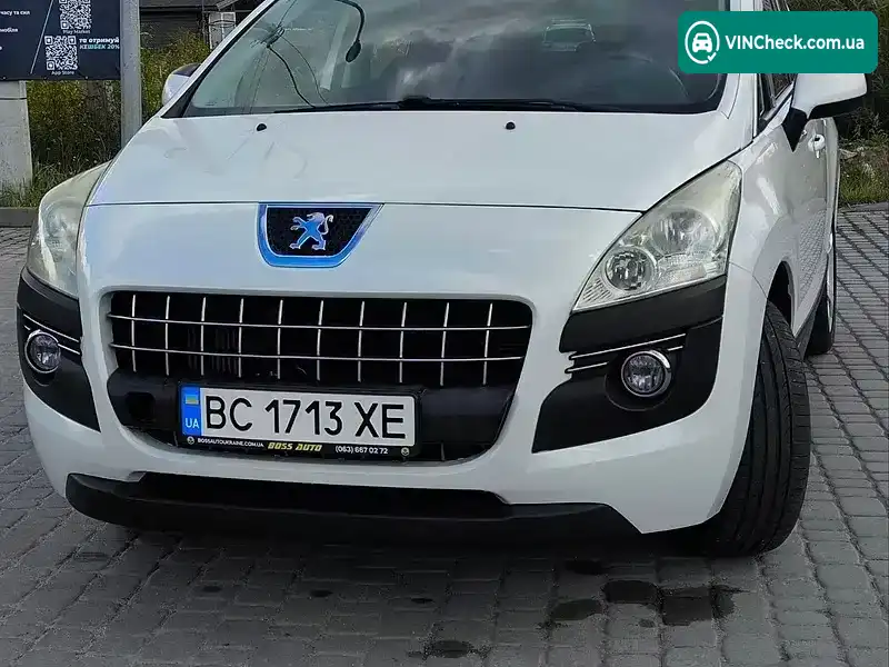 Peugeot 3008 2010, фото з оголошення 1 з 20, VIN VF30U5FV8AS087723
