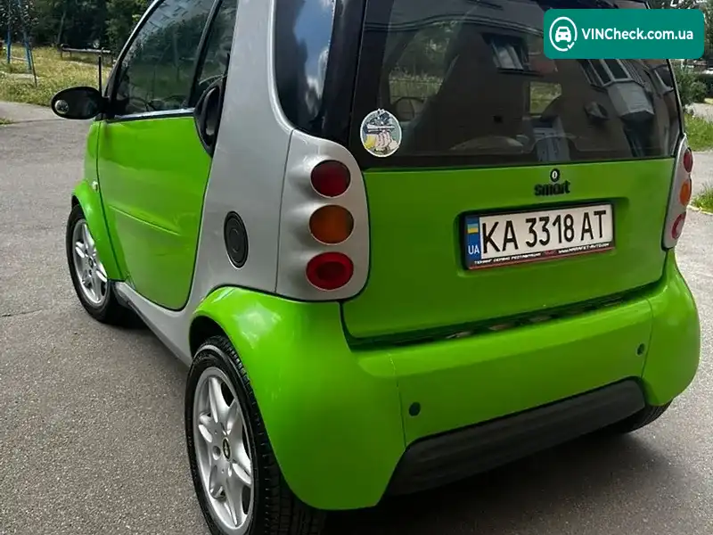 Smart Fortwo 1999, фото з оголошення 2 з 20, VIN WME01MC01XH070299