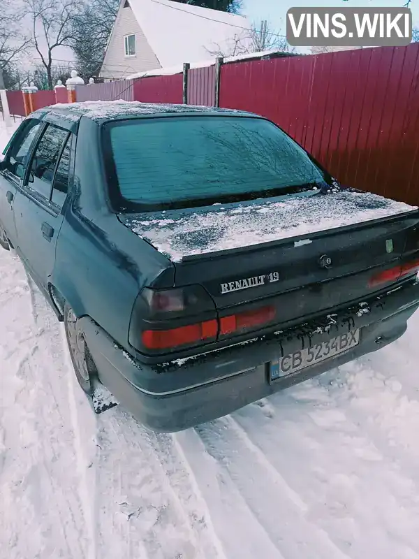Renault 19 1992, фото з оголошення 1 з 21, VIN VF1L5320508946901