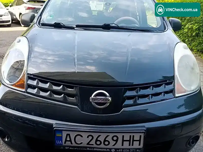 Nissan Note 2008, фото з оголошення 1 з 11, VIN SJNFAAE11U1252790
