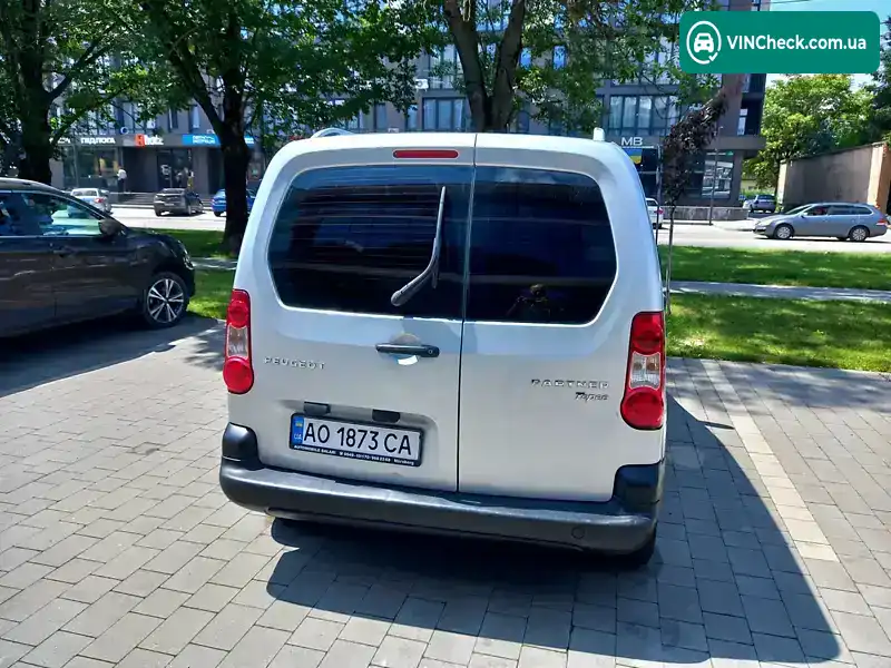 Peugeot Partner 2011, фото з оголошення 1 з 20, VIN VF37J9HN0BJ746688