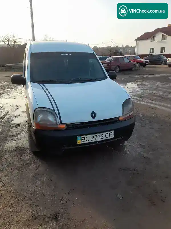 Renault Kangoo 1999, фото з оголошення 1 з 8, VIN VF1FC0DAF19639206