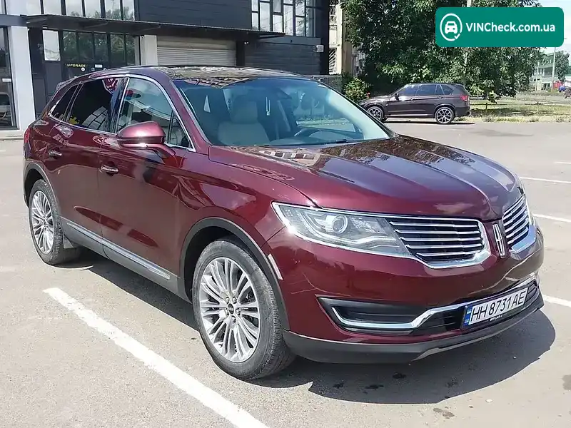 Lincoln MKX 2017, фото з оголошення 1 з 12, VIN 2LMPJ6LR4JBL19507